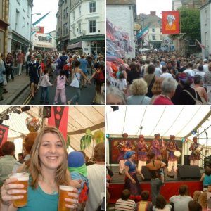 MAZEY DAY PARADES & BANDS, THE GOLOWAN FESTIVAL, PENZANCE, 2005