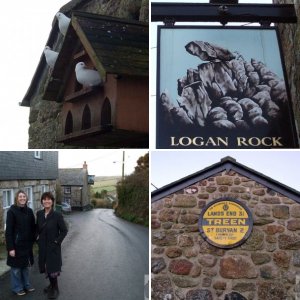 PENBERTH COVE & TREEN TO TRERYN DINAS & CASTLE HORNECK: SUNDAY OUTING,17JAN10