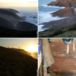 PENDEEN & BOSCASWELL CLIFFS TO GEEVOR MINING MUSEUM