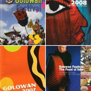 PENZANCE GOLOWAN FESTIVAL PROGRAMME DESIGN