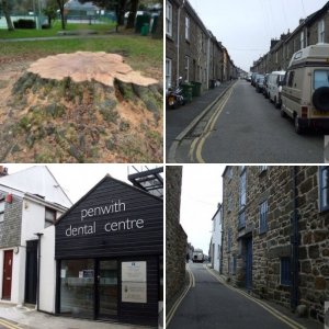 PENZANCE SCENES - 6.15PM, 24APR10