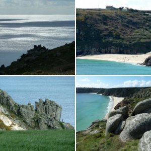 PORTHCURNO TO PORTH CHAPEL & ST LEVAN'S CHURCH - 17MAY10
