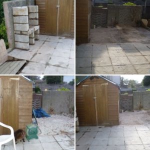 HH's TASK OF REBUILDING GARDEN