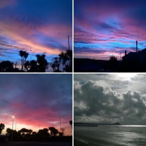 Sunrise & Sunset Over Penzance & The Surrounding Area