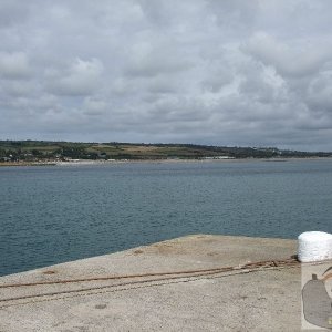 End of pier view