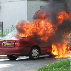 Car fire 2