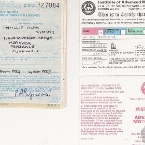 Old licences
