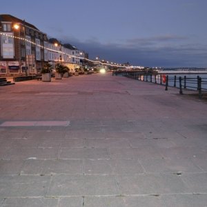 Evening  on  the  prom.
