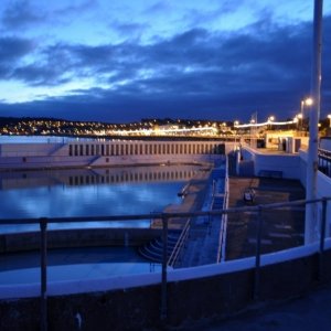 Evening  on  the  prom.