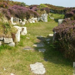 Chysauster Prehistoric Village - 2Sept10