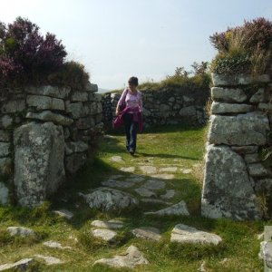 Chysauster Prehistoric Village - 2Sept10