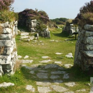 Chysauster Prehistoric Village - 2Sept10