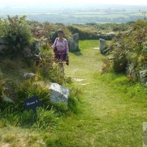 Chysauster Prehistoric Village - 2Sept10