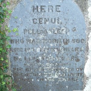 Ancient warrior's tomb, Hayle.