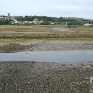 Looking towards Phillack Church