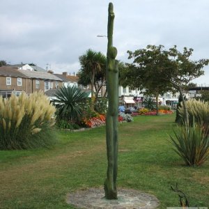 Sculpture beside Hayle Harbour