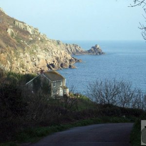 Way down to Lamorna Cove