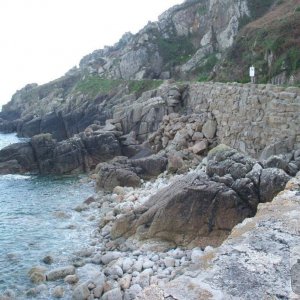 Around the cliffs at Lamorna