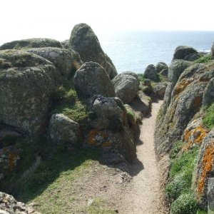 Nanjizel and Mill Bay, south of Land's End