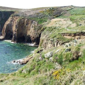 Nanjizel and Mill Bay, south of Land's End