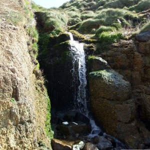 Waterfall at Nanjizel - 9th April, 2010