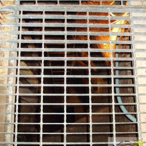 Grate over Skip Shaft of Levant Mine