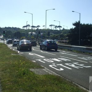 Approaching Penzance along Eastern Green - 21Jun10