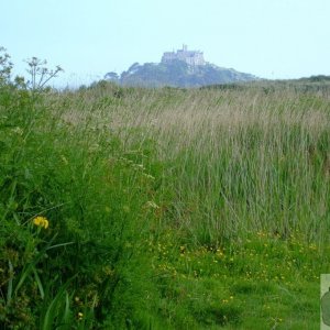 Marazion Marsh with St Michael's Mount in background - 02Jun10