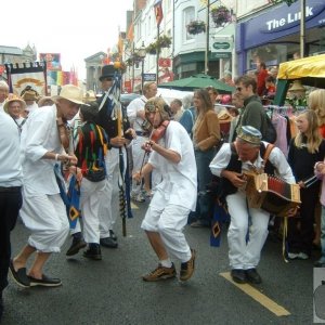 Golowan Band antics, 2005