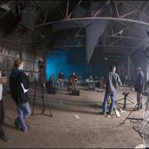 18 - THE SCENE OF THE VIDEO SHOOT FOR 'FOREVER'