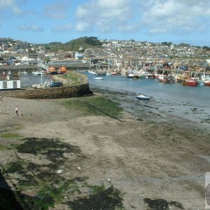 Looking back to the Fish Market end from the far end of Fore Street