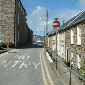 Homes beyond the South Pier