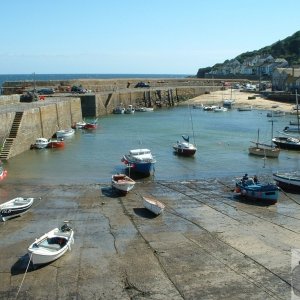 Overlooking Moushole Harbour