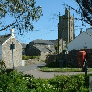 Paul Church viewed from the stream