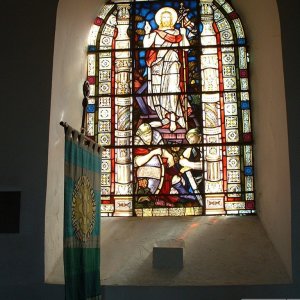 Stained-glass window, Paul Church
