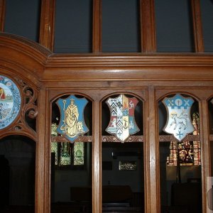 Recognisable badges and arms, Paul Church