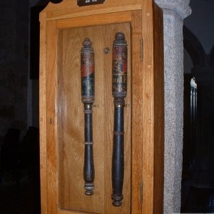 Police truncheons - Paul Church (Thou shallt or else?)