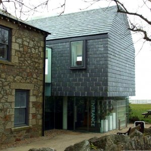 Newlyn Art Gallery - the new wing - 17Mar10