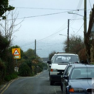 Strange sea - Mousehole - 17Mar10