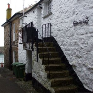 This is Duck Street, Mousehole. 17Mar10