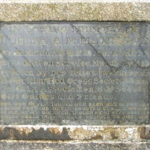 The Louisa McGrigor Memorial Monument, Newlyn - 17Mar10