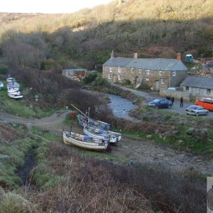 Sunday Outing, 17th Jan, 2010: View to Penberth Cove