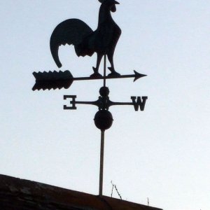 Sunday outing, 17th Jan, 2010: Weather vane at Treen
