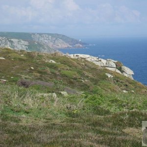 Looking back to Tater Du Lighthouse