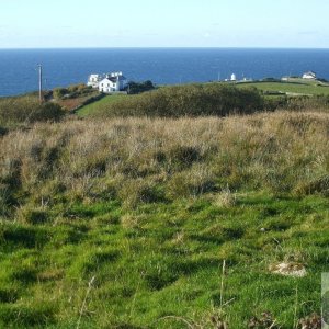 View from lane to Pendeen Manor Farm - 24Oct10