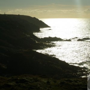Pendeen Watch looking westward - 24Oct10