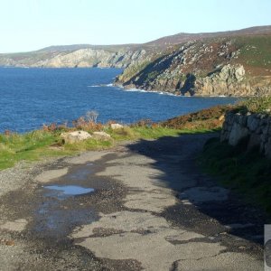 View to east from Pendeen Watch - 2010