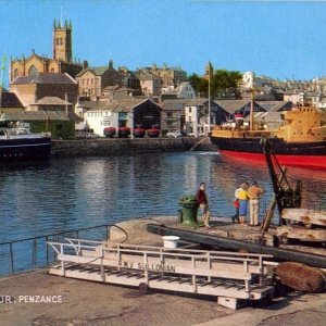 The 'Wet' dock, Penzance