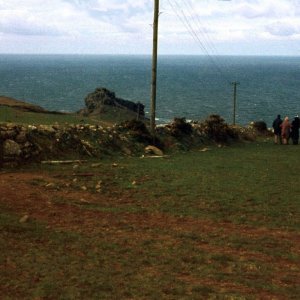 Sunday outing to Gurnard's Head - April, 1977