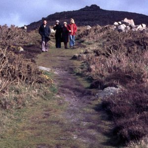 Sunday outing to Gurnard's Head - April, 1977